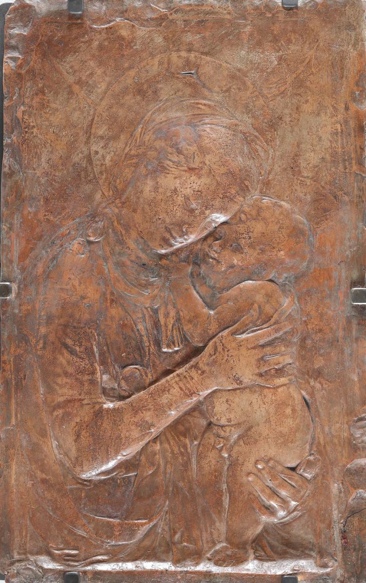 Alceo (1878) Dossena comparable auction result: madonna con bambino