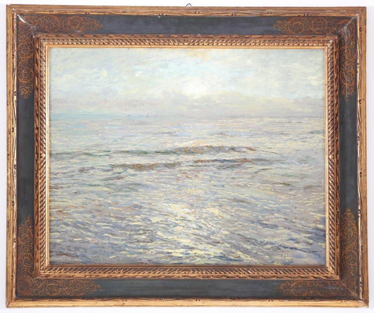 Guido Cinotti comparable auction result: marina al tramonto