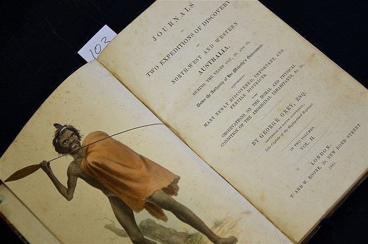 Grey (1845) comparable auction result: 1841 australian exploration