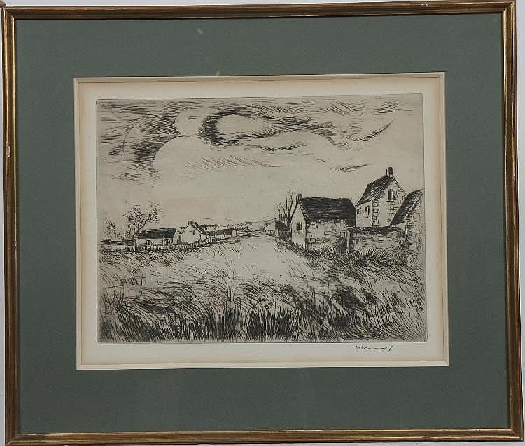 LITHOGRAPHIE DE MAURICE VLAMINCK sold by Paris Oise Enchères, lot 300 — auction record photograph