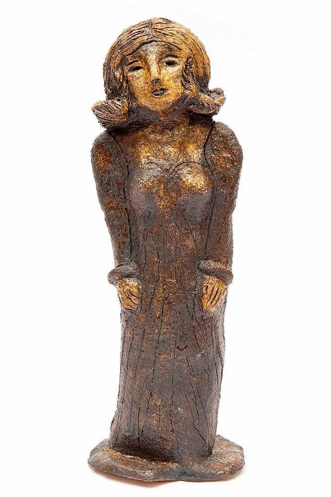 Lies Cosijn comparable auction result: lies cosijn 1931 2016 a ceramic sculpture of a female figure signed