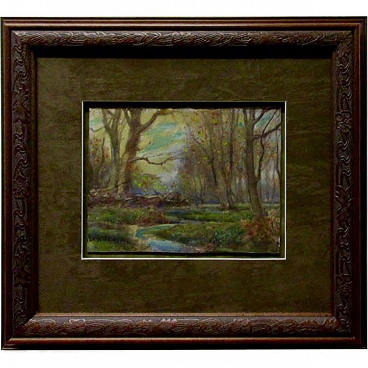 Thomas Harrison Wilkinson comparable auction result: thomas harrison wilkinson canadian 1847 1929 wooded landscape with winding creek watercolour signed lower left sheet 7 5 x 10