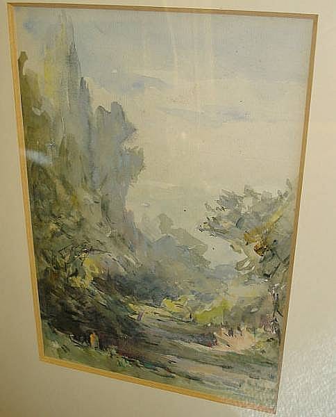 Sholto Johnstone Douglas comparable auction result: sholto johnstone douglas british 1871 1958 a group of six landscape and figurative studies in watercolours and pastels 6