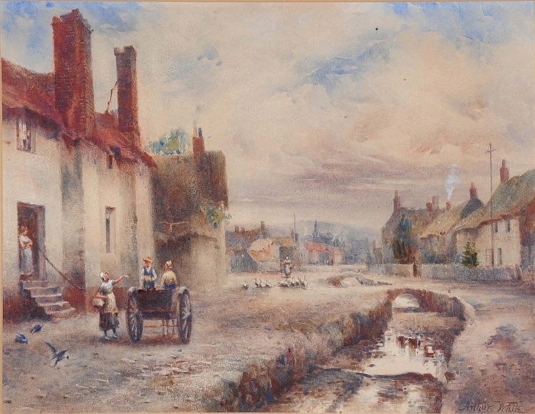 Arthur White comparable auction result: arthur white 1865 1953