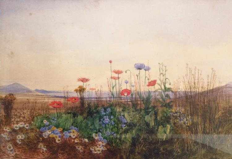 Andrew Nicholl comparable auction result: andrew nicholl irish 1804 1886 watercolor