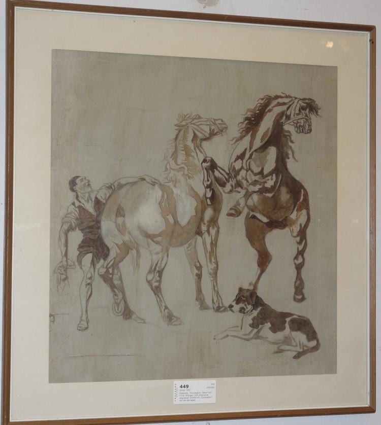 Olof Arborelius comparable auction result: oljeskiss