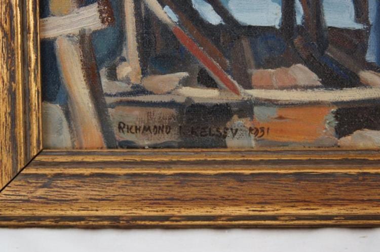 Richmond Irwin Kelsey comparable auction result: richmond irwin kelsey 11 5 x16 oil on board