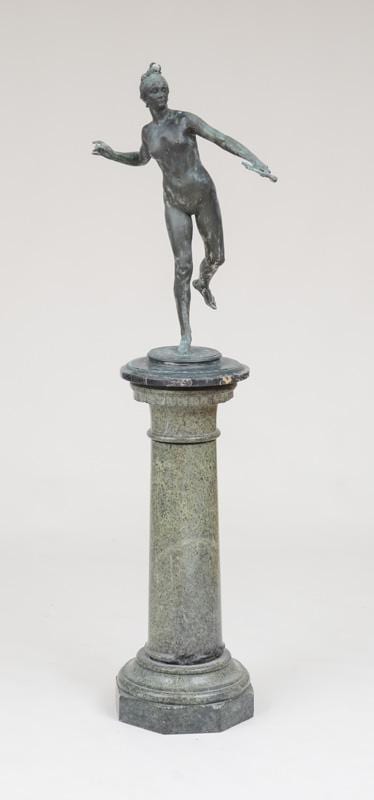 Frederick William McMonnies comparable auction result: frederick william mcmonnies 1863 1937 diana