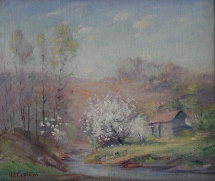 Varaldo J. Cariani comparable auction result: v j cariani spring in the valley