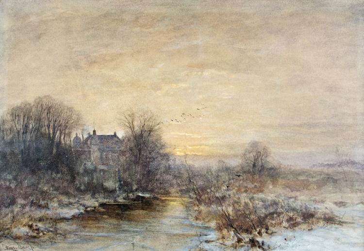 Lodewijk Franciscus Hendrik Apol comparable auction result: winterabend