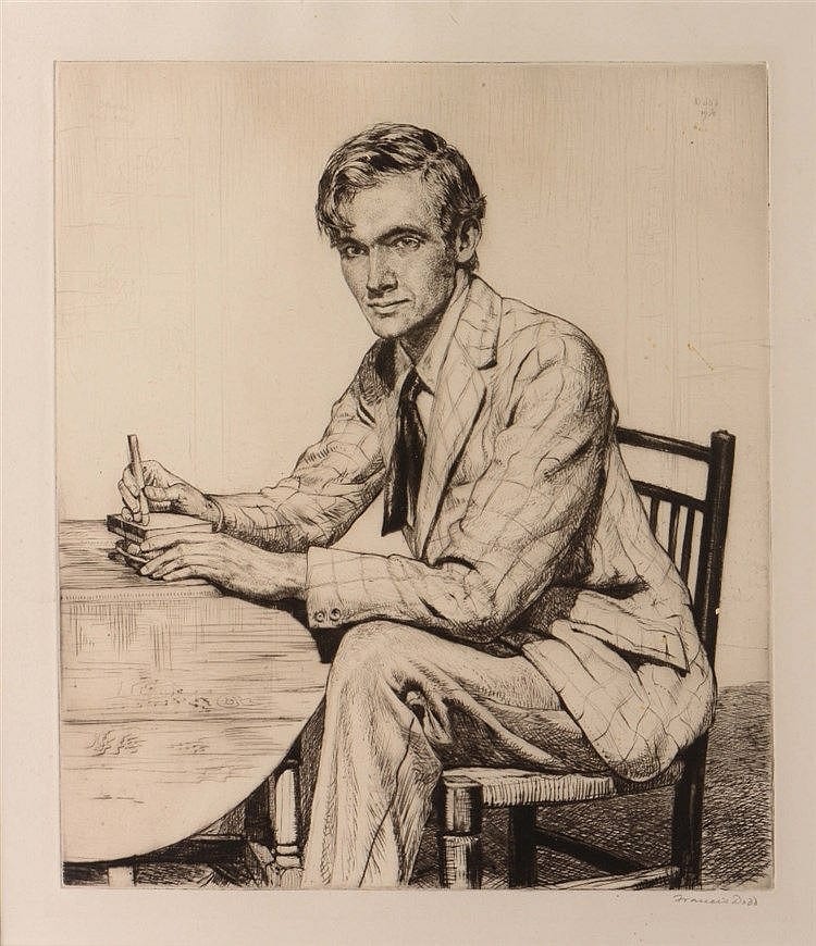 Francis H. Dodd comparable auction result: francis h dodd 1874 1949 portrait of stephen bone 1904 1958 the