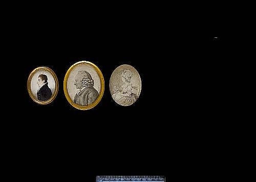 Jakob Axel Gillberg comparable auction result: jakob axel gillberg swedish 1769 1845 a gentleman profile to the left wearing blue coat with brass buttons white waistcoat and tied white stock