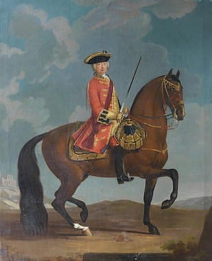 David Morier comparable auction result: david morier bern 1705 1770 london equestrian portrait of john jeffreys