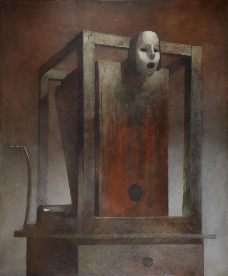 julian gordon mitchell image of a chopping block · Ewbank's · 2016-07-14 Julian Gordon Mitchell comparable auction result: julian gordon mitchell image of a chopping block