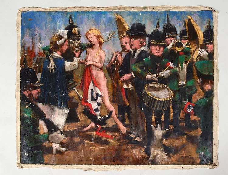 John Barnes Dobbs comparable auction result: john barnes dobbs american 1931 2011