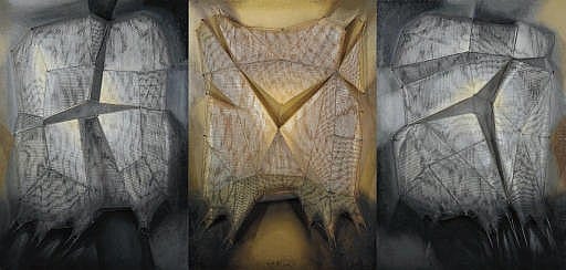 Manuel (1927) Rivera comparable auction result: espeso para una catedral