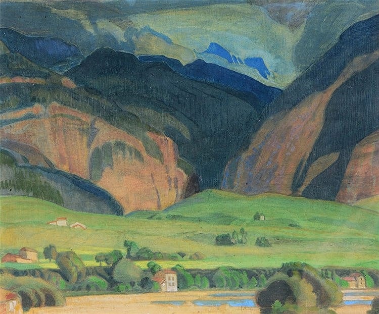 Charles March Gere comparable auction result: charles march gere 1869 1957