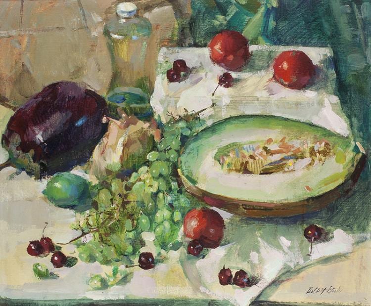 Delbert Gish comparable auction result: delbert gish still life