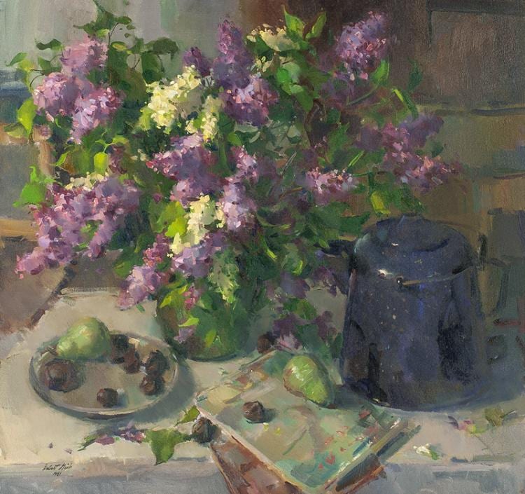 Delbert Gish comparable auction result: delbert gish lilacs
