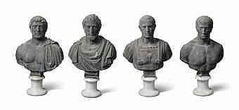 rafael cidoncha spanish b 1952 four portrait busts of hispano roma · Christie's · 2016-07-13 Rafael Cidoncha comparable auction result: rafael cidoncha spanish b 1952 four portrait busts of hispano roma
