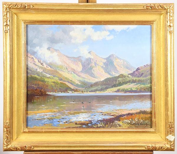 Wyndham Lloyd comparable auction result: wyndham lloyd painting