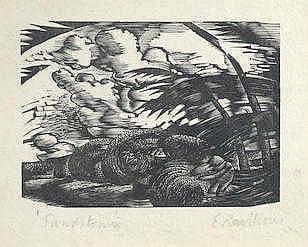 Eric William Ravilious comparable auction result: eric william ravilious british 1903 1942 sandstorm