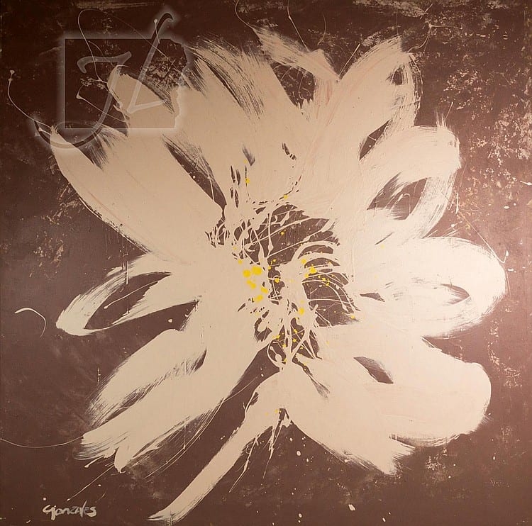 Ben Gonzales comparable auction result: bennie gonzales 1924 2008 grande flor