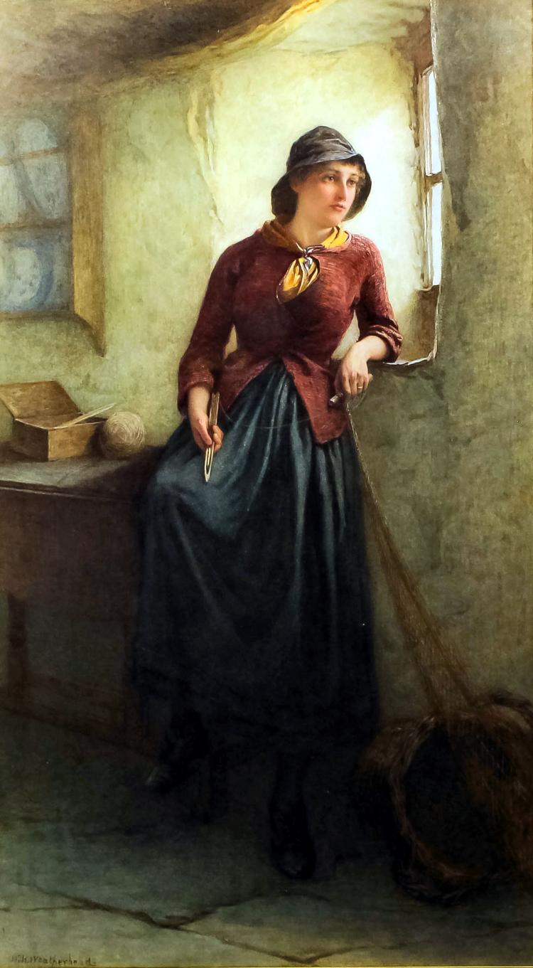 William Harris Weatherhead comparable auction result: william harris weatherhead 1843 1903 watercolour the skipper s wife