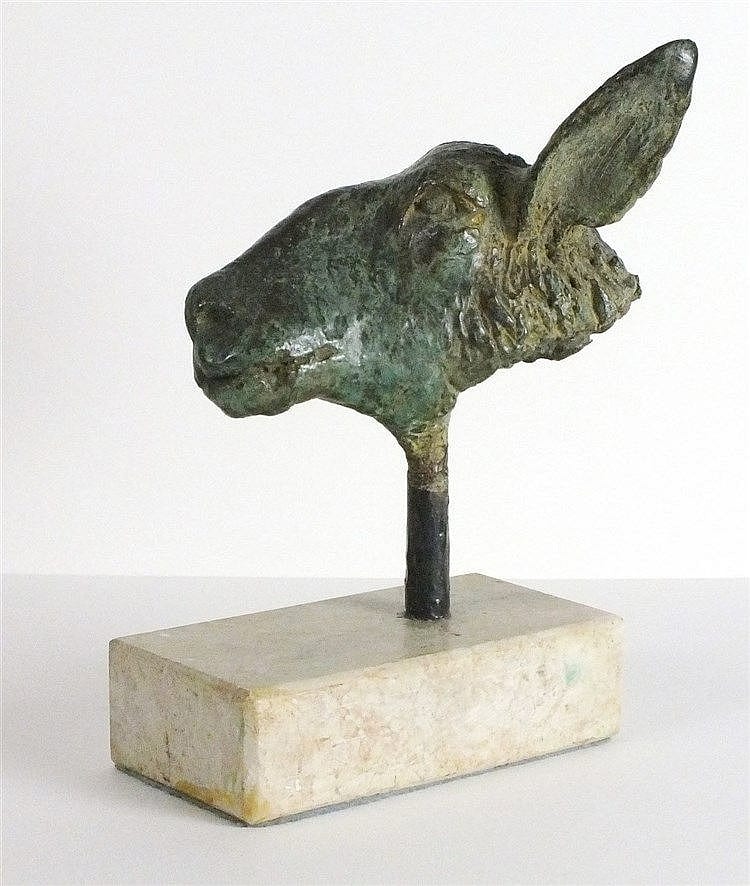 roger dean b 1937 a bronze sculpture of a sheeps head 10 75 high 27 3 · W.H. Lane & Son · 2016-07-28 Roger Dean comparable auction result: roger dean b 1937 a bronze sculpture of a sheeps head 10 75 high 27 3