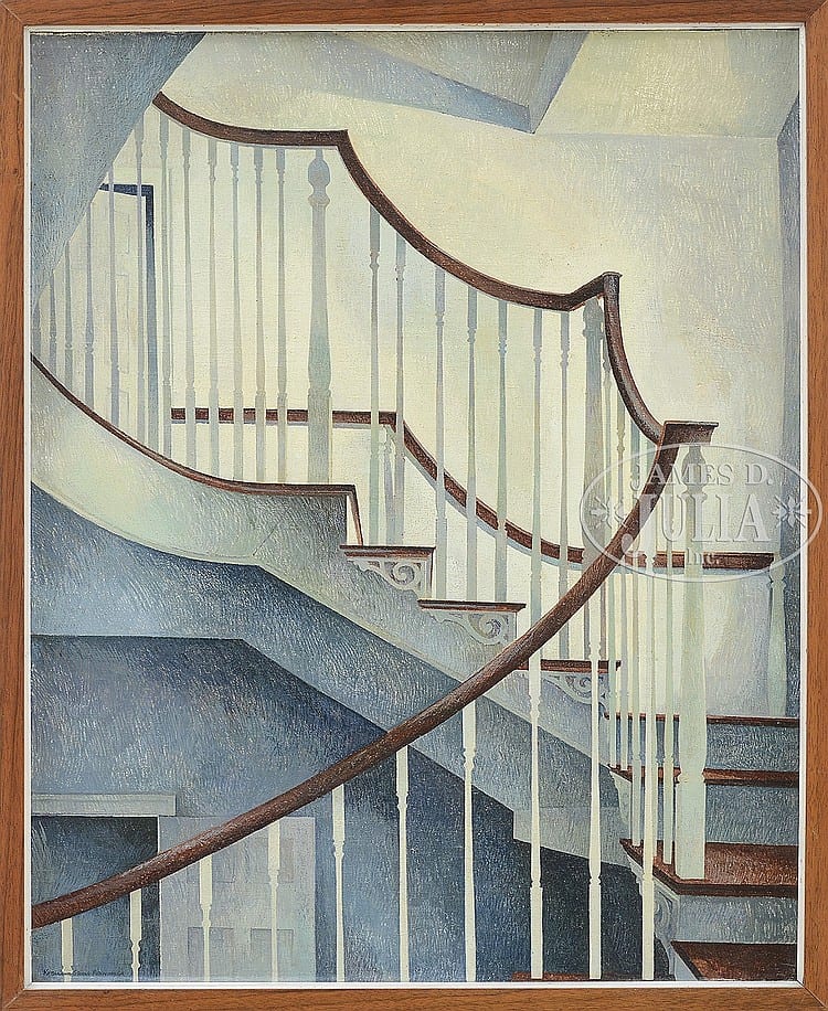 Katharine Steele Renninger comparable auction result: katharine steele renninger american 1925 2004 pleasant retreat and eldest sister