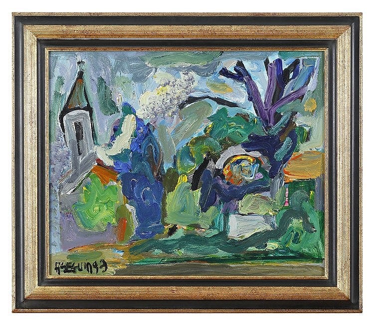 adrien seguin 1926 2005 paysage au clocher huile sur toile sign en bas · Tradart Deauville · 2016-08-16 Adrien Seguin comparable auction result: adrien seguin 1926 2005 paysage au clocher huile sur toile sign en bas