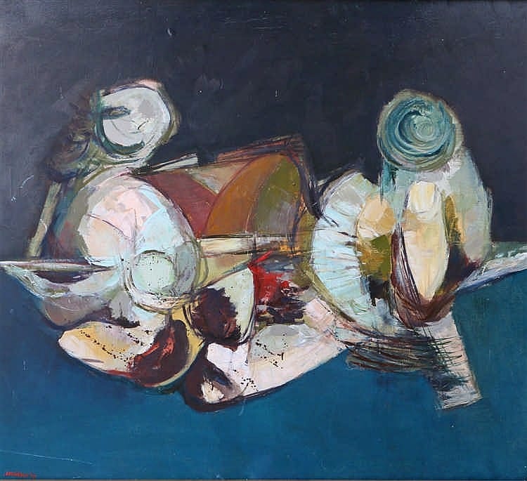Cyril Wilson comparable auction result: cyril wilson 1911 2003 two figures signed and d