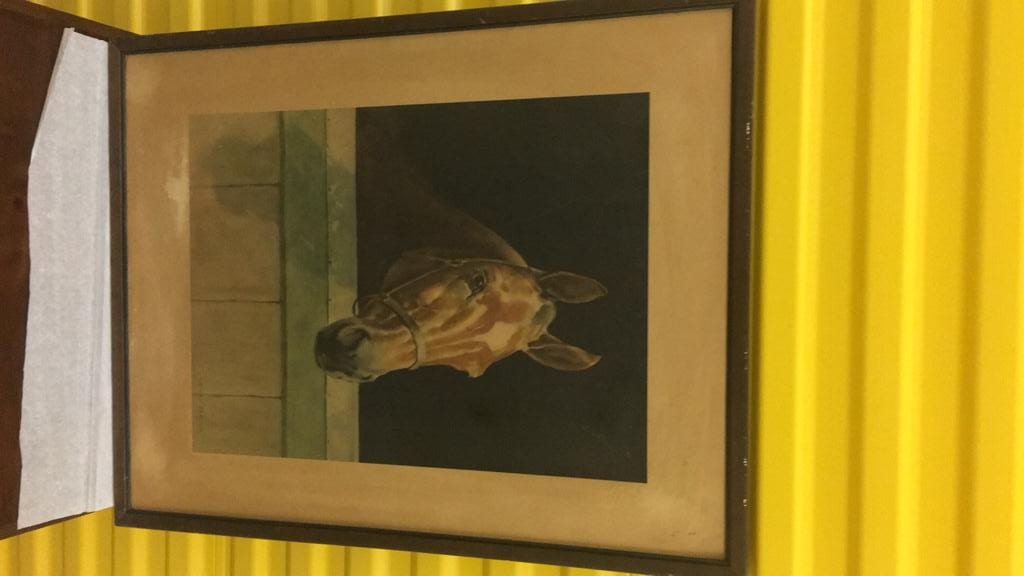 Wesley Dennis comparable auction result: wesley dennis print of a horse