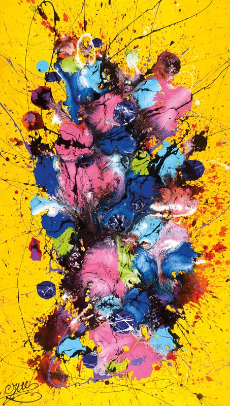 Caroline Vis comparable auction result: caroline vis cjvis born 1965 acrylic on canvas