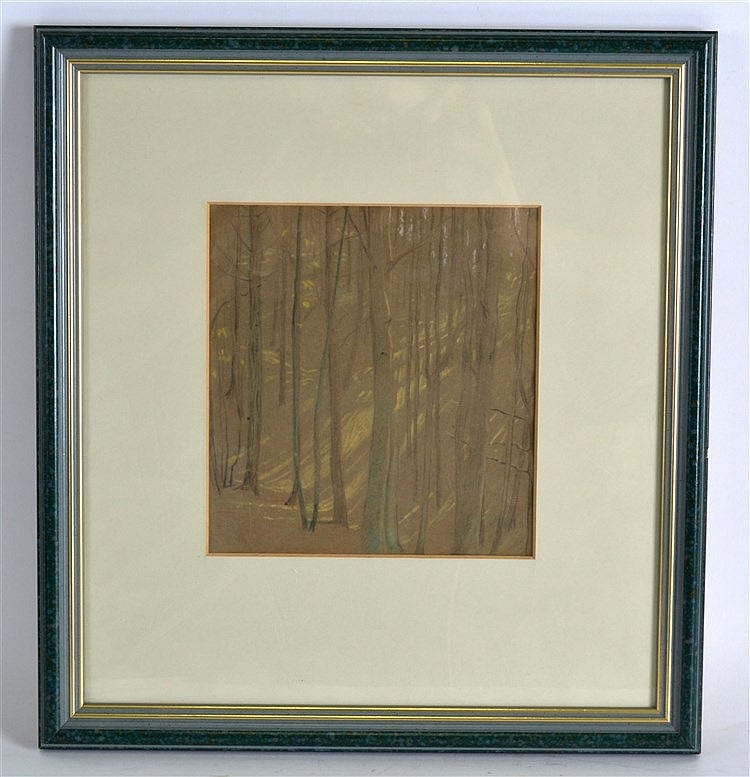 Maxwell Armfield comparable auction result: maxwell armfield c1920 british pastel view th
