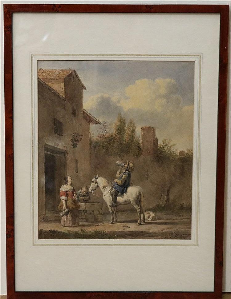 Reinier Craeyvanger comparable auction result: reinier craeyvanger 1812 1880 copie naar karel dujardin