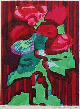 Lennart Rodhe comparable auction result: lennart rodhe 1916 2005 rosenstilleben signerad