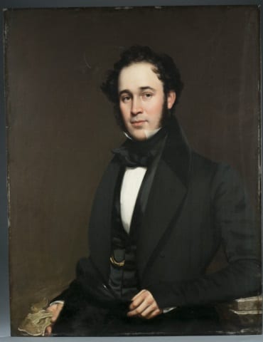Samuel Lovett Waldo comparable auction result: waldo jewett portrait of a gentleman