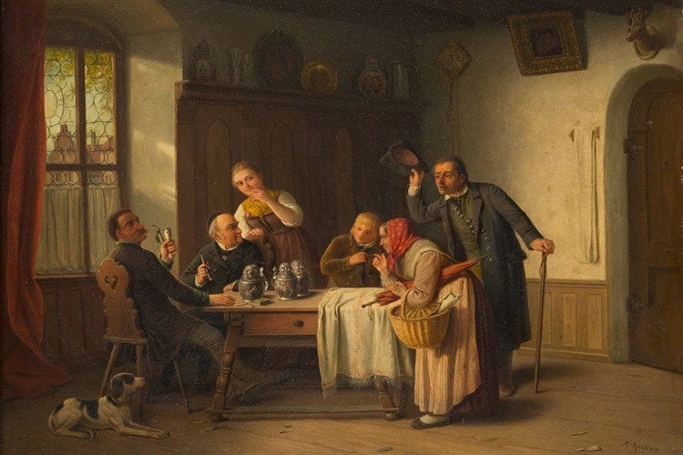 Heinrich Franz Gaudenz von Rustige comparable auction result: heinrich franz gaudenz von rustige