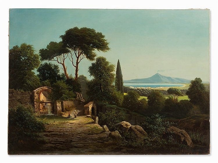albert arnz 1832 1914 view of the gulf of naples 19 jh · Auctionata Paddle8 AG · 2016-09-27 Albert Arnz comparable auction result: albert arnz 1832 1914 view of the gulf of naples 19 jh