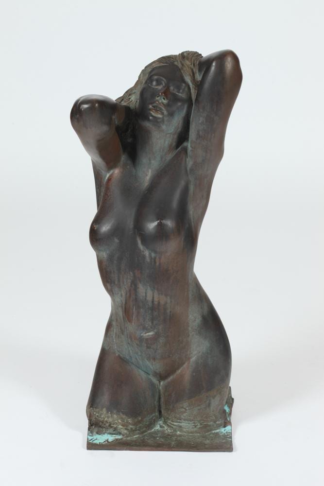 Ramón Lago comparable auction result: ramon lago cuban american 20th century female nude bronze