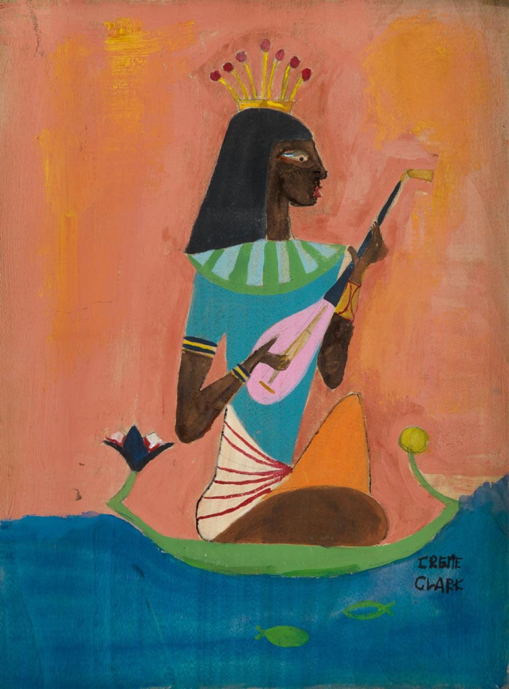 Irene Clark comparable auction result: irene clark 1927 1984 cleopatra
