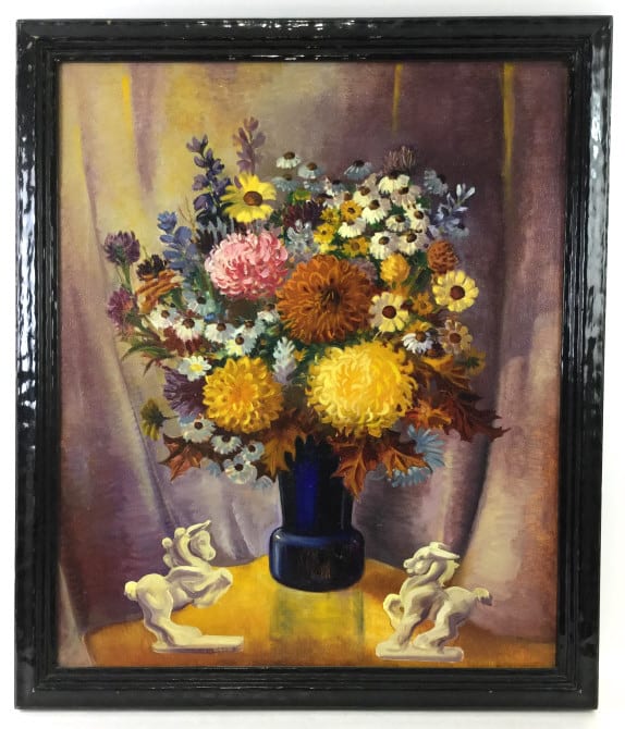 Alfred James Wands comparable auction result: alfred james wands 1904 1998 floral still life