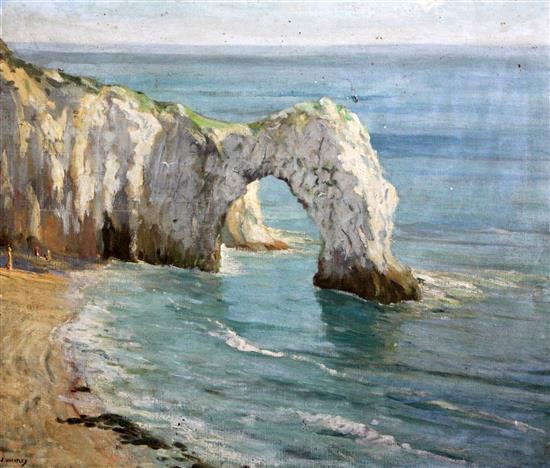 John Wheatley comparable auction result: john wheatley 1892 1955 durdle door dorset 20 x 23 5in