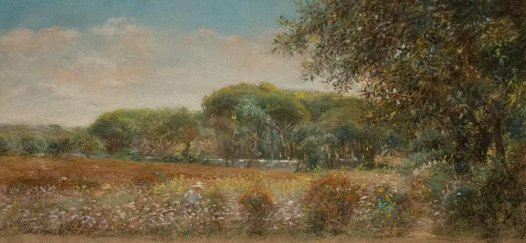 José Gallegos y Arnosa comparable auction result: jos gallegos y arnosa jerez de la frontera c diz 1857 anzio 1917 la pineta di ostia