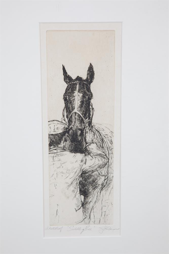 jay boyd kirkman b 1958 saddling boxetching artist s proof 33 x 12cmsigned and inscribed · Adam's · 2016-09-18 Jay Boyd Kirkman comparable auction result: jay boyd kirkman b 1958 saddling boxetching artist s proof 33 x 12cmsigned and inscribed