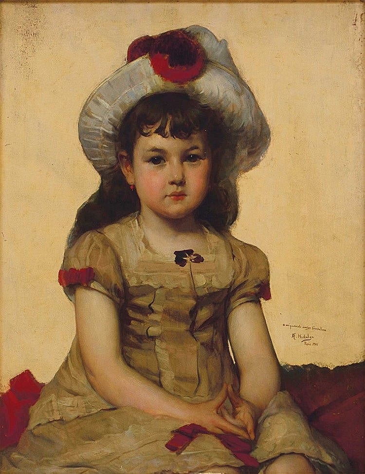 Felix Resurreccion Hidalgo (1853-1913) comparable sale