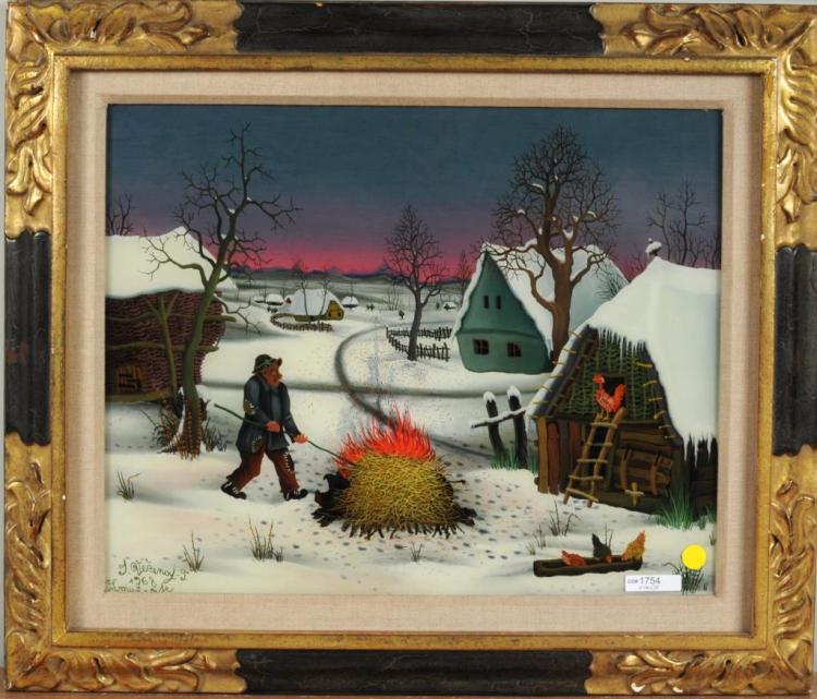 Ivan Vecenaj comparable auction result: ivan vecenaj winter fire o g
