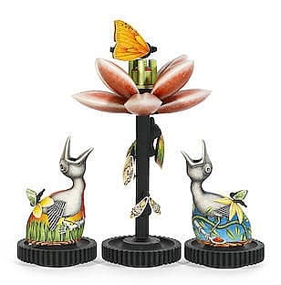 Jason Walker comparable auction result: jason walker american born 1973 the pollinators ceramic thre