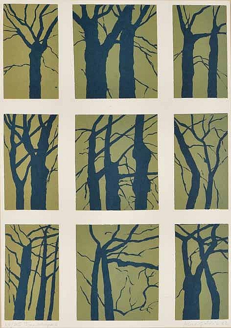 Alice Goldin comparable auction result: alice goldin south african 1925 2016 tree shapes